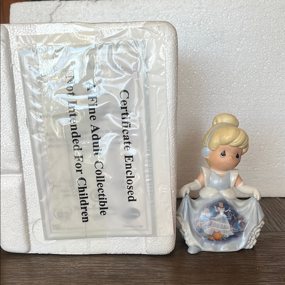 Disney Cinderella Figurine with Blue Dress